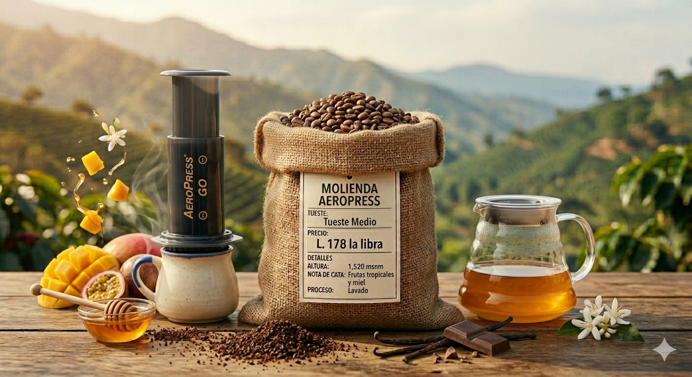 Molienda Aeropress